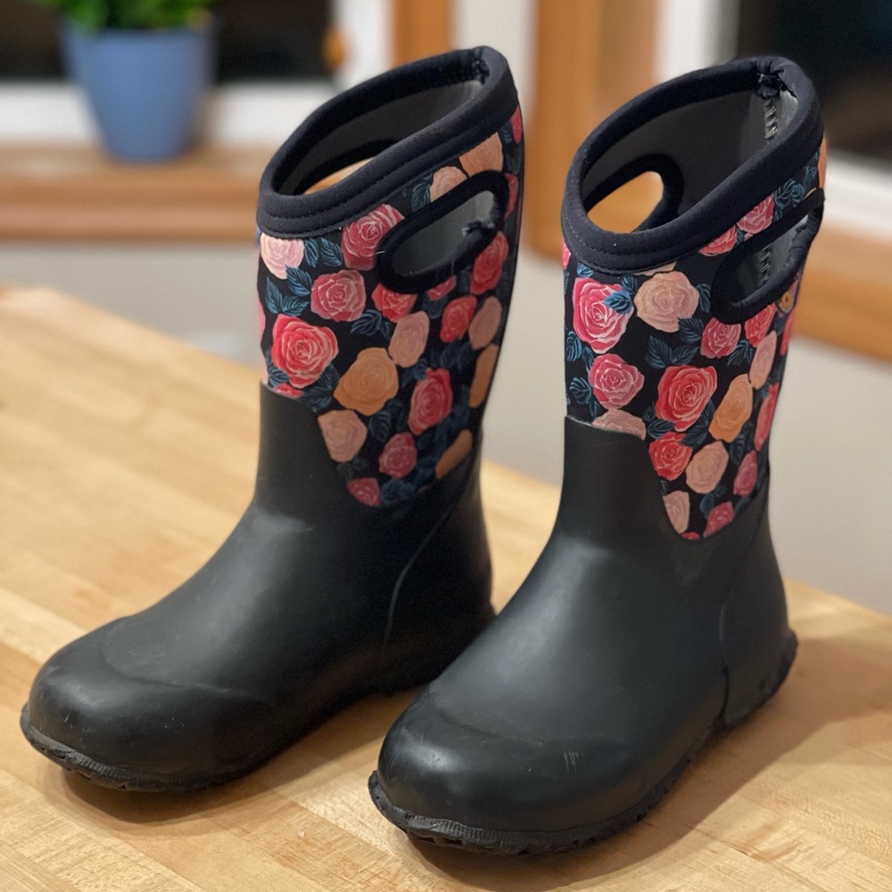 Bogs Waterproof Girls Boots - Like New